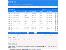 Tablet Screenshot of jtable.org